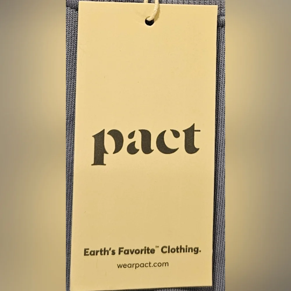 Pact Ombre Lotus Slouchy Crewneck Sweatshirt Organic Cotton 2X - Picture 4 of 7